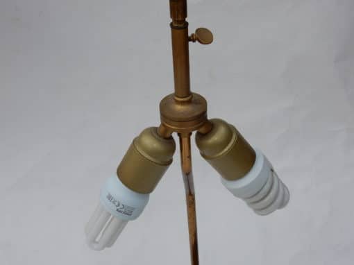 1970′ Lampe Décor De Tête De Cheval Bronze Doré DLG Duval Brasseur Non Signée – Image 9