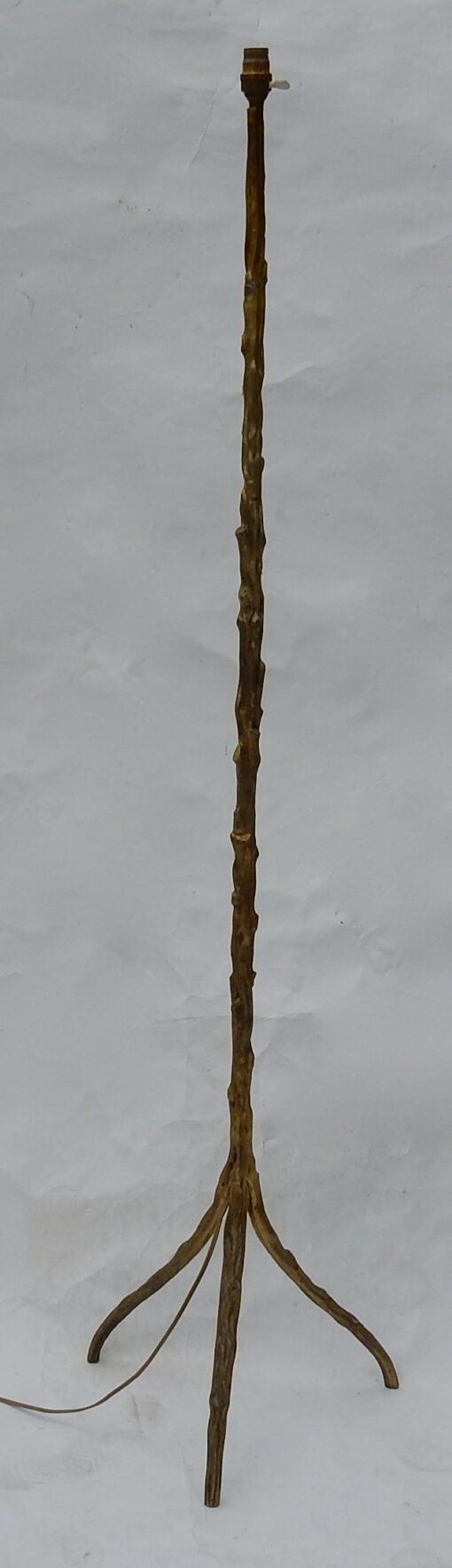 1970 ′ Pair Of Floor Lamps With Branching Patinated Bronze DLG Agostini Height 140 cm Diameter 40 cm - Image 12