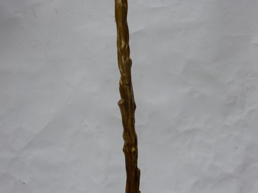 1970 ′ Pair Of Floor Lamps With Branching Patinated Bronze DLG Agostini Height 140 cm Diameter 40 cm - Image 9