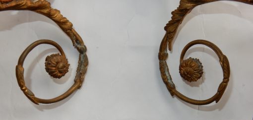 1880' Paire d'Appliques En Bronze Enfants Jouant Des 2 Trompettes Modèle de Jean HAURE – Image 3