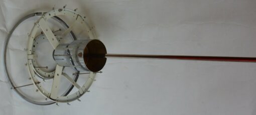 1970 'Venini Doria Chandelier With 2 Levels And Glass Elements - Image 16