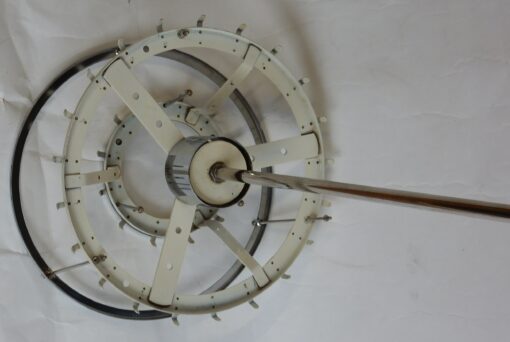 1970 'Venini Doria Chandelier With 2 Levels And Glass Elements - Image 15