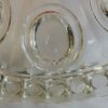 1950/70 Pair of Opalescent Crystal Candlesticks And Red Baccarat Candle Holders Signed - Image 2