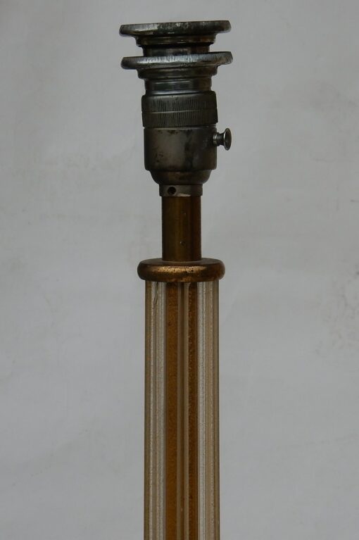 1950/70 Barovier & Toso Tripod Floor Lamp With Gold Paillons - Image 13