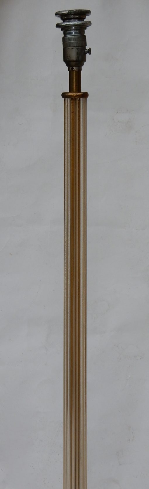 1950/70 Barovier & Toso Tripod Floor Lamp With Gold Paillons - Image 9