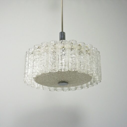 1970' Lustre Venini Doria Murano Venini 27 Tubes 6 Ampoules – Image 14