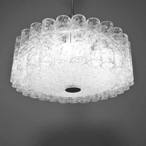 1970' Lustre Venini Doria Murano Venini 27 Tubes 6 Ampoules – Image 7