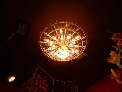 1960/70 'Pair of Venini Murano Doria Chandeliers Diameter 74 cm 6 Levels 194 Crystals - Image 16