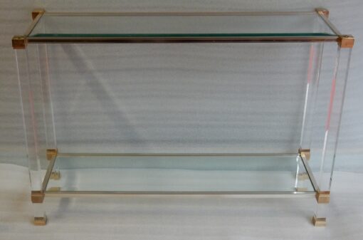 1970' Console Altuglass Signée Pierre Vandel  113 X 38 X H 75 cm – Image 10