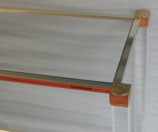 1970' Console Altuglass Signée Pierre Vandel  113 X 38 X H 75 cm – Image 8