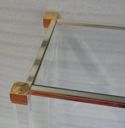 1970' Console Altuglass Signée Pierre Vandel  113 X 38 X H 75 cm – Image 5