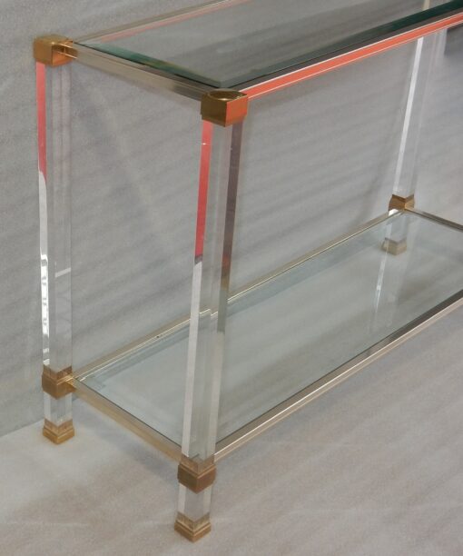 1970' Console Altuglass Signée Pierre Vandel  113 X 38 X H 75 cm – Image 3