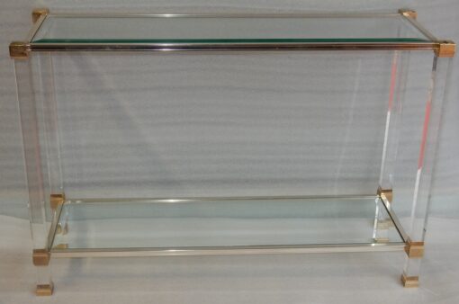 1970' Console Altuglass Signée Pierre Vandel  113 X 38 X H 75 cm – Image 2