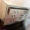 1940/50 'Art Deco Chest of Drawers Mirror 3 Drawers 6 Glass Handles - Image 4