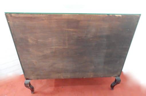 1940/50' Commode Art Déco Miroir 3 Tiroirs 6 Poignées Verre – Image 2