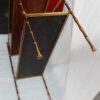 1950/70 Jardinière Maison Baguès Bronze Doré Modèle Bambou, Acajou Et Bac En Zinc – Image 6