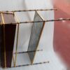 1950/70 Jardinière Maison Baguès Bronze Doré Modèle Bambou, Acajou Et Bac En Zinc – Image 4