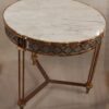 1950/70' Pedestal Table Maison Jansen Or Maison Charles In The Style Of The Model By Adam Weisweiler