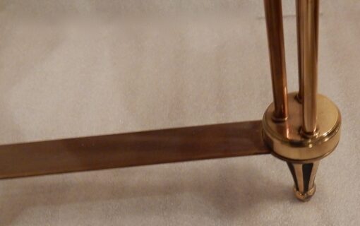 1950/70' Pedestal Table Maison Jansen Or Maison Charles In The Style Of The Model By Adam Weisweiler - Image 2