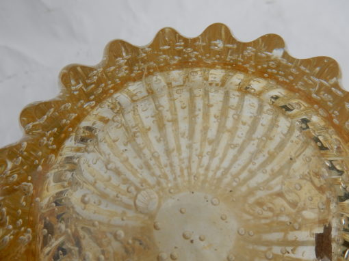 1970 ‘Pair of Vases Or Similar Murano Crystal  and Gold Signed Murano Toso H 36 cm - Image 18