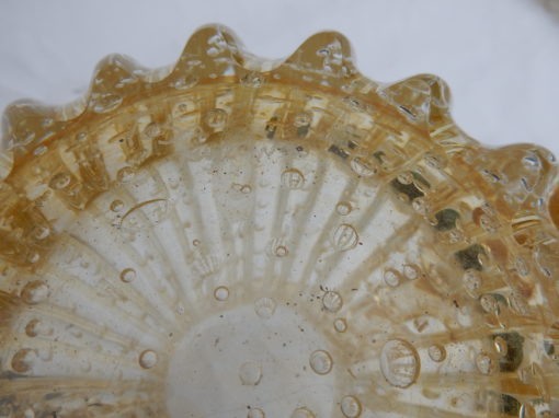 1970 ‘Pair of Vases Or Similar Murano Crystal  and Gold Signed Murano Toso H 36 cm - Image 17