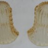 1970 ‘Pair of Vases Or Similar Murano Crystal  and Gold Signed Murano Toso H 36 cm - Image 14