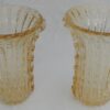 1970 ‘Pair of Vases Or Similar Murano Crystal  and Gold Signed Murano Toso H 36 cm - Image 10