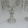 1950' Paire de Chandeliers Électrifiés Baccarat Modèle Tors, Signée Cachet Baccarat – Image 9