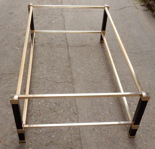 1970 'Coffee Table in Black Lacquered Metal Pierre Vandel 128 X 78 cm - Image 11