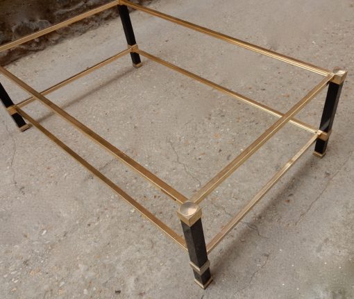 1970 'Coffee Table in Black Lacquered Metal Pierre Vandel 128 X 78 cm - Image 7