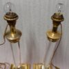 1970 'Pair Of Lamps In Altuglass And Golden Brass - Image 7