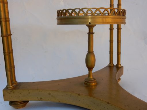 1970 'Paire de Guéridons Français Style Adam Weisweiler Signé JANSEN – Image 29
