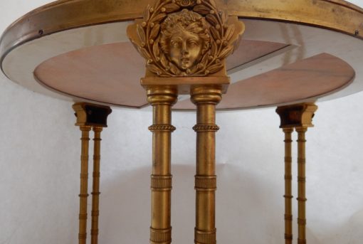 1970 'Paire de Guéridons Français Style Adam Weisweiler Signé JANSEN – Image 10