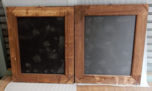 1970/80 Pair Of Louis 14 Style Venice Mirrors With Blue Glass Ornaments 112 X 95 cm - Image 18