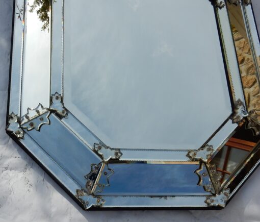 1880/1900 Miroir Style Louis XIV à l’Étoile à 5 Branches  136 X 96 cm – Image 11