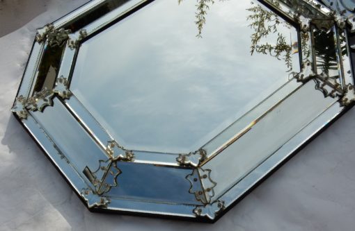 1880/1900 Miroir Style Louis XIV à l’Étoile à 5 Branches  136 X 96 cm – Image 10