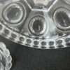 1950 ′ Pair of Candlesticks 3 Branches Beaded Sockets And Signed In Relief BACCARAT - Image 18