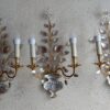 1970 ′ Series of 3 Daisy Sconces Maison Baguès H 48 cm - Image 12