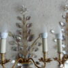 1970 ′ Series of 3 Daisy Sconces Maison Baguès H 48 cm - Image 8