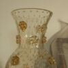 1970′ Vase Cristal Murano Style Barovier & Toso Avec Paillons d'Or Non Signé – Image 5