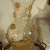 1970′ Vase Cristal Murano Style Barovier & Toso Avec Paillons d'Or Non Signé – Image 6