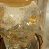 1970′ Vase Cristal Murano Style Barovier & Toso Avec Paillons d'Or Non Signé – Image 9
