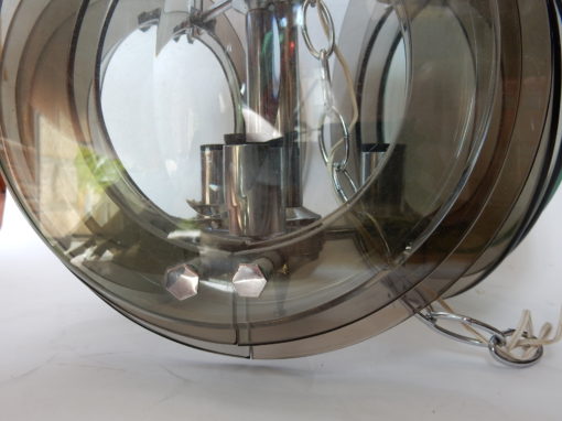 1970 'Chandelier Fontana Arte H 27 Diameter 40 CM - Image 4