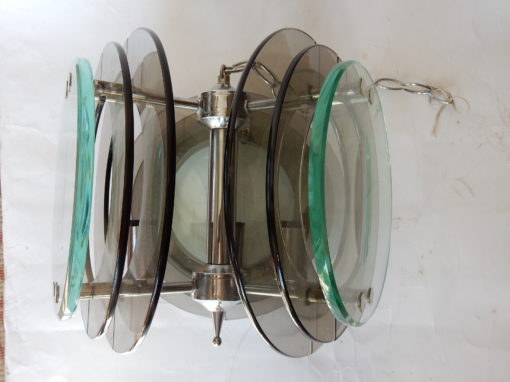 1970 'Chandelier Fontana Arte H 27 Diameter 40 CM - Image 6