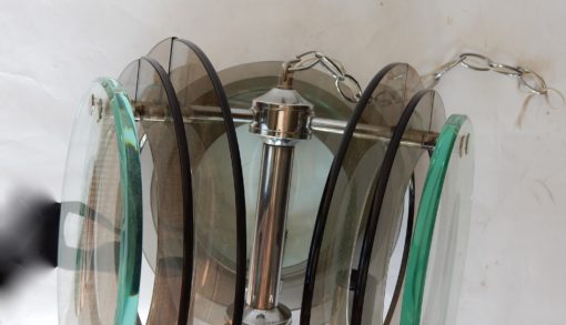 1970 'Chandelier Fontana Arte H 27 Diameter 40 CM - Image 8