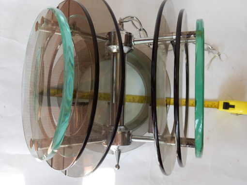 1970 'Chandelier Fontana Arte H 27 Diameter 40 CM - Image 10