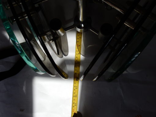 1970 'Chandelier Fontana Arte H 27 Diameter 40 CM - Image 11