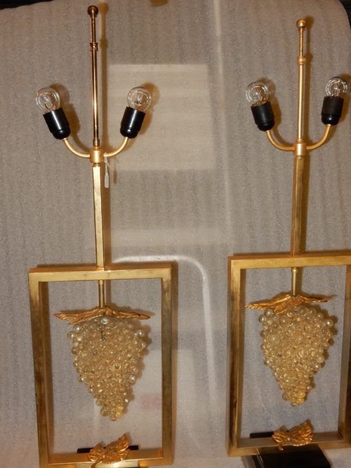 1970 'Pair Of Lamps Or Similar To The Bunch Of Grapes - Image 2