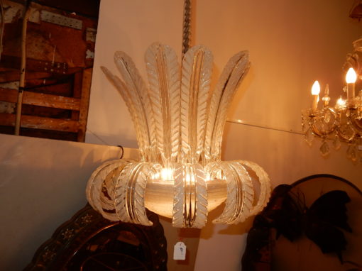 1950/70 Chandelier  Water Jet  Barovier & Toso di Murano H 91 D 60 - Image 7