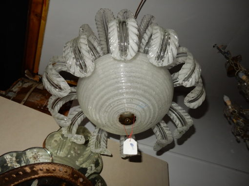 1950/70 Chandelier  Water Jet  Barovier & Toso di Murano H 91 D 60 - Image 6